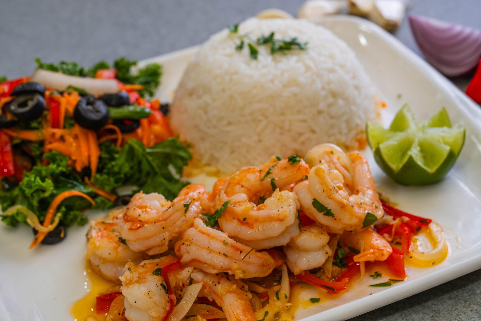 Camarones Al Ajo / Garlic Shrimp