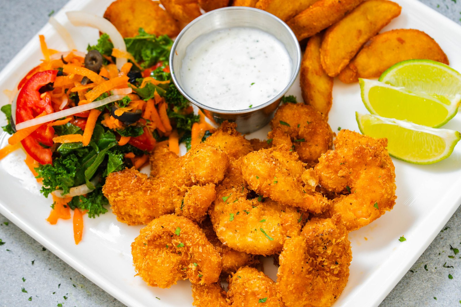 Camarones Empanizados / Breaded Shrimp