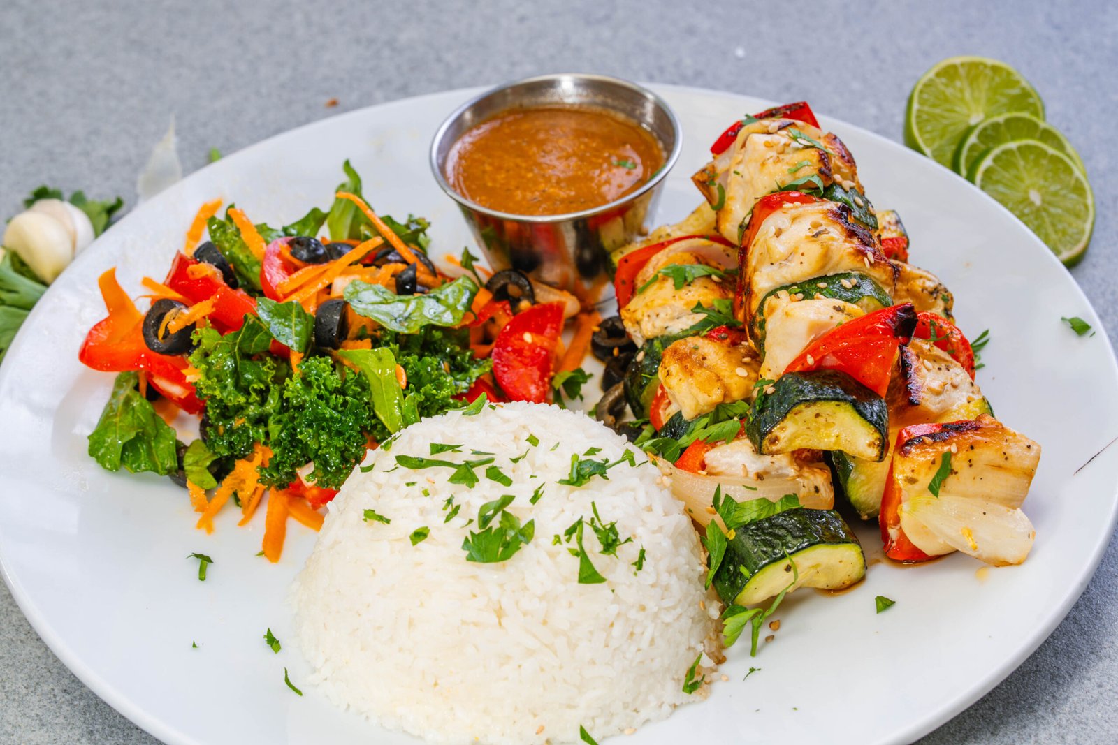 Pinchos Satay de Pollo / Chicken Satay kebabs