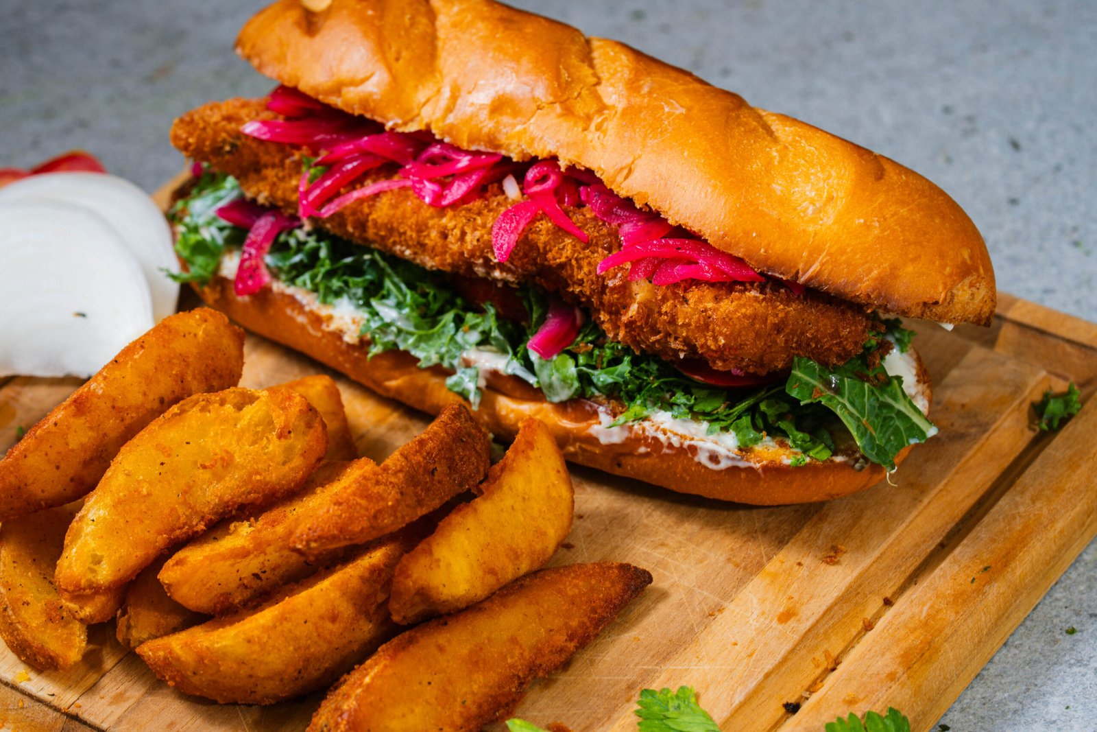 Sandwich de pescado | Fish Sandwich